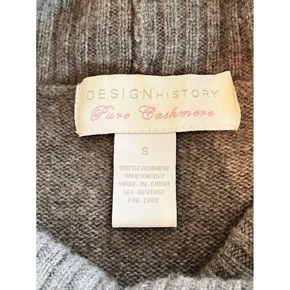 DESIGN HISTORY Cashmere Sweater Size S (Bx 8) - Picture 7 of 10